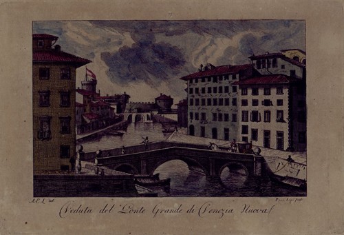 Veduta del Ponte Grande di Venezia Nuova