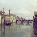 L'Arno al ponte a Santa Trinita