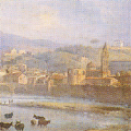 Veduta di Firenze dalle Cascine