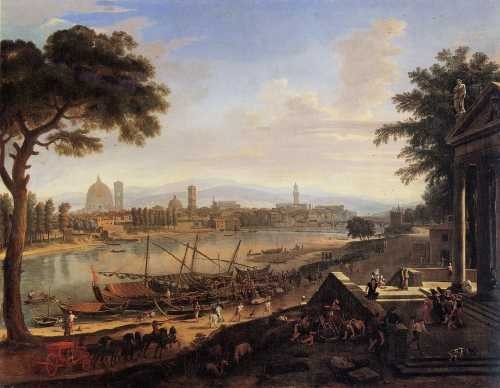 Veduta di Firenze dal Pignone