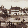 Veduta di una parte di Lung'Arno dalla parte opposta al Palazzo del Sig. P. Corsini