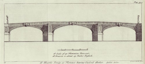 A Marble Bridg at Florence having Cycloid Arches