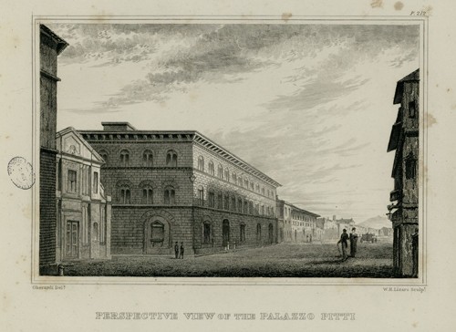 Perspective View of the Palazzo Pitti