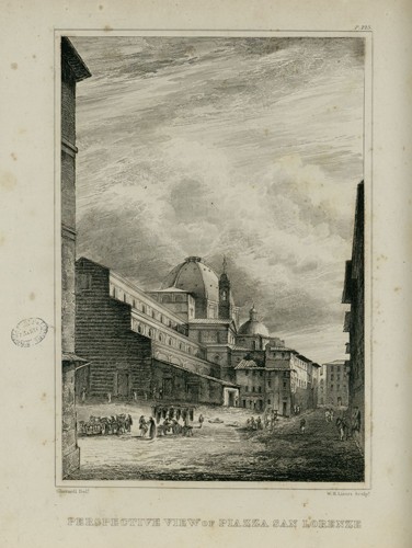 Perspective View of Piazza S. Lorenze