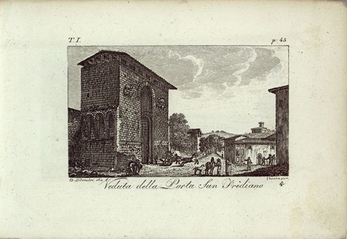 Veduta della Porta San Frediano