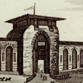 Veduta della Porta alla Croce di Firenze