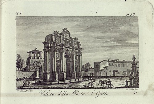 Veduta della Porta S. Gallo