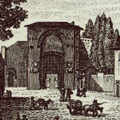 Veduta della Porta Romana