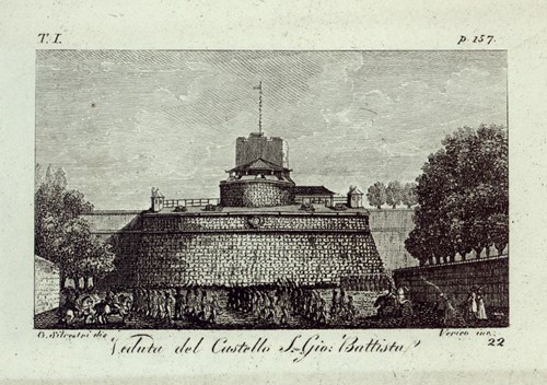 Veduta del Castello di S. Gio. Battista