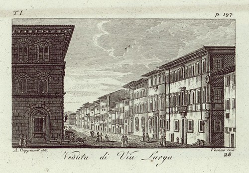 Veduta di Via Larga