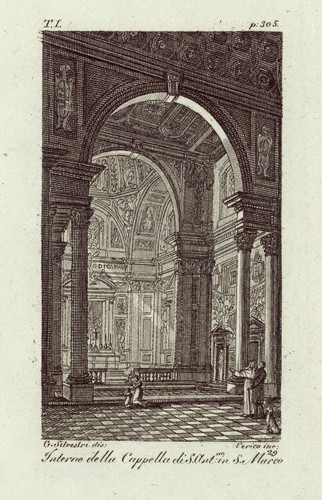 Interno della Cappella di S. Antonio in S. Marco