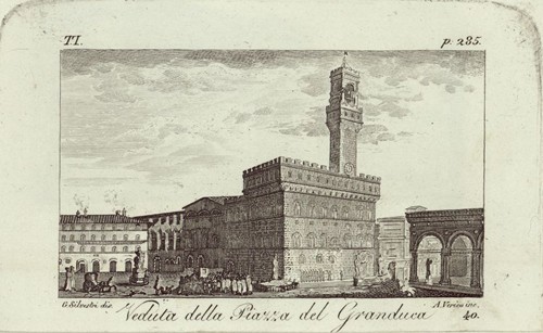 Veduta della Piazza del Granduca