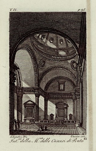 Interno della Madonna delle Carceri di Prato