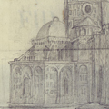 Veduta della Fabbrica del Duomo di Firenze dal Canto di via dei Martelli