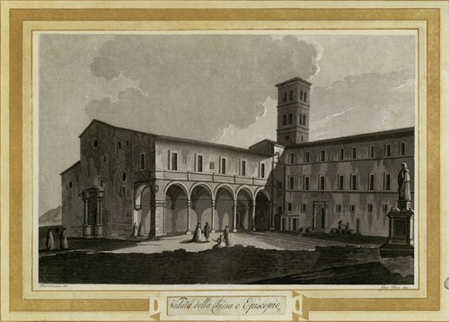 Veduta della Chiesa e Episcopio