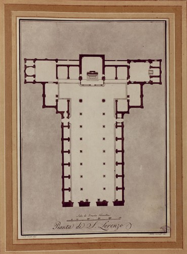 Pianta di S. Lorenzo