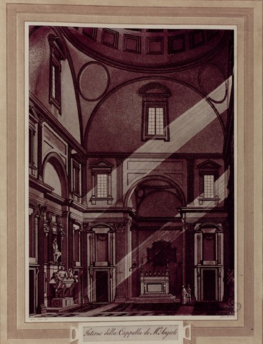 Interno della Cappella di M. Angiolo