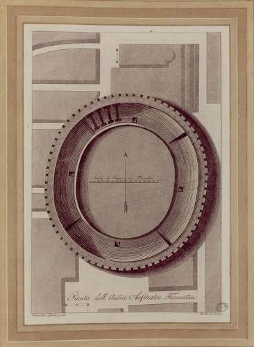 Pianta dell'Antico Anfiteatro Fiorentino